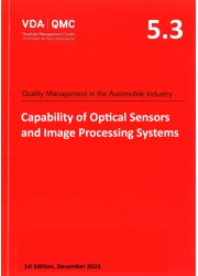 VDA 5.3 Capability of Optical Sensors and Image Processing Systems 1st Edition: 2024